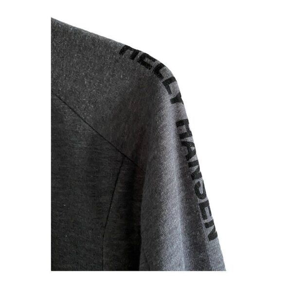 HELLY HANSEN Men's Gray Hydro Power Long Sleeve Button Up Polo US L - Picture 4 of 6